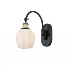  518-1W-BAB-G461-6-LED - Norfolk - 1 Light - 6 inch - Black Antique Brass - Sconce