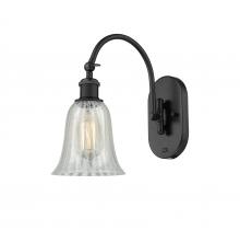  518-1W-BK-G2811 - Hanover - 1 Light - 6 inch - Matte Black - Sconce