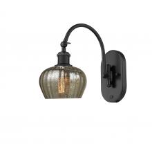  518-1W-BK-G96 - Fenton - 1 Light - 7 inch - Matte Black - Sconce