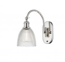 Innovations Lighting 518-1W-PN-G382-LED - Castile - 1 Light - 6 inch - Polished Nickel - Sconce