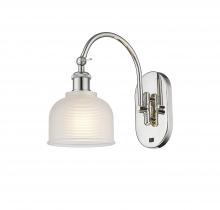  518-1W-PN-G411-LED - Dayton - 1 Light - 6 inch - Polished Nickel - Sconce