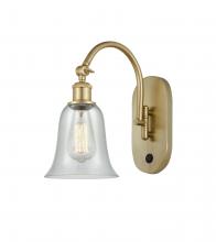 Innovations Lighting 518-1W-SG-G2812 - Hanover - 1 Light - 6 inch - Satin Gold - Sconce