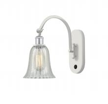  518-1W-WPC-G2811 - Hanover - 1 Light - 6 inch - White Polished Chrome - Sconce