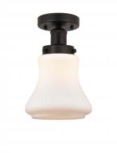  616-1F-OB-G191 - Bellmont - 1 Light - 6 inch - Oil Rubbed Bronze - Semi-Flush Mount