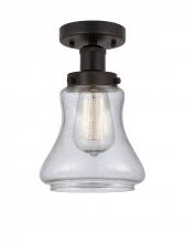  616-1F-OB-G194 - Bellmont - 1 Light - 6 inch - Oil Rubbed Bronze - Semi-Flush Mount