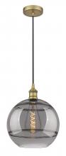  616-1P-BB-G556-12SM - Rochester - 1 Light - 12 inch - Brushed Brass - Cord hung - Mini Pendant