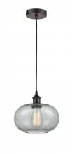  616-1P-OB-G247-LED - Gorham - 1 Light - 10 inch - Oil Rubbed Bronze - Cord hung - Mini Pendant