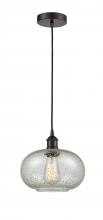  616-1P-OB-G249-LED - Gorham - 1 Light - 10 inch - Oil Rubbed Bronze - Cord hung - Mini Pendant