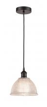  616-1P-OB-G422 - Arietta - 1 Light - 8 inch - Oil Rubbed Bronze - Cord hung - Mini Pendant