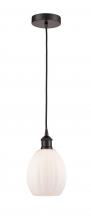  616-1P-OB-G81-LED - Eaton - 1 Light - 6 inch - Oil Rubbed Bronze - Cord hung - Mini Pendant