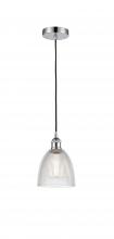 Innovations Lighting 616-1P-PC-G382-LED - Castile - 1 Light - 6 inch - Polished Chrome - Cord hung - Mini Pendant