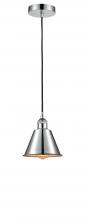  616-1P-PC-M8-LED - Smithfield - 1 Light - 7 inch - Polished Chrome - Cord hung - Mini Pendant