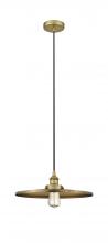  616-1PH-BB-MFR-BB-16 - Appalachian - 1 Light - 16 inch - Brushed Brass - Cord hung - Mini Pendant