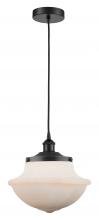  616-1PH-BK-G541 - Oxford - 1 Light - 12 inch - Matte Black - Mini Pendant