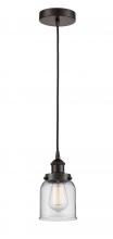  616-1PH-OB-G52 - Bell - 1 Light - 5 inch - Oil Rubbed Bronze - Cord hung - Mini Pendant