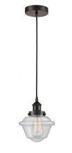  616-1PH-OB-G534 - Oxford - 1 Light - 7 inch - Oil Rubbed Bronze - Cord hung - Mini Pendant