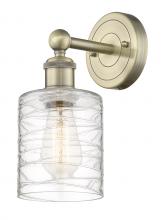  616-1W-AB-G1113 - Cobbleskill - 1 Light - 5 inch - Antique Brass - Sconce