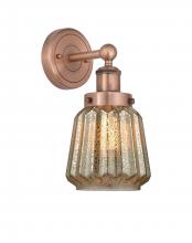  616-1W-AC-G146 - Chatham - 1 Light - 7 inch - Antique Copper - Sconce