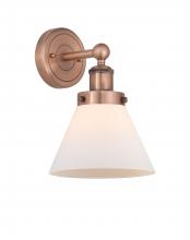  616-1W-AC-G41 - Cone - 1 Light - 8 inch - Antique Copper - Sconce