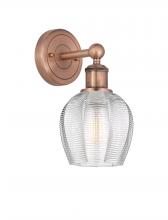  616-1W-AC-G462-6 - Norfolk - 1 Light - 6 inch - Antique Copper - Sconce