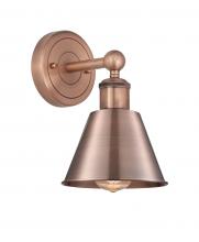  616-1W-AC-M8-AC - Smithfield - 1 Light - 7 inch - Antique Copper - Sconce