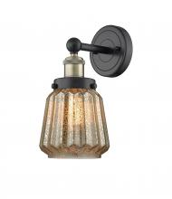  616-1W-BAB-G146 - Chatham - 1 Light - 7 inch - Black Antique Brass - Sconce