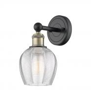  616-1W-BAB-G462-6 - Norfolk - 1 Light - 6 inch - Black Antique Brass - Sconce