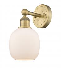  616-1W-BB-G101 - Belfast - 1 Light - 6 inch - Brushed Brass - Sconce