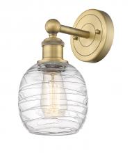  616-1W-BB-G1013 - Belfast - 1 Light - 6 inch - Brushed Brass - Sconce