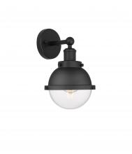  616-1W-BK-HFS-62-BK - Hampden - 1 Light - 7 inch - Matte Black - Sconce