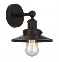  616-1W-OB-M5-OB - Railroad - 1 Light - 8 inch - Oil Rubbed Bronze - Sconce