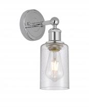  616-1W-PC-G804 - Clymer - 1 Light - 4 inch - Polished Chrome - Sconce