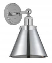  616-1W-PC-M13-PC - Appalachian - 1 Light - 8 inch - Polished Chrome - Sconce