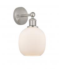  616-1W-SN-G101 - Belfast - 1 Light - 6 inch - Brushed Satin Nickel - Sconce