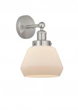  616-1W-SN-G171 - Fulton - 1 Light - 7 inch - Brushed Satin Nickel - Sconce