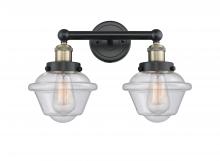  616-2W-BAB-G534 - Oxford - 2 Light - 16 inch - Black Antique Brass - Bath Vanity Light