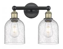  616-2W-BAB-G558-6SDY - Bella - 2 Light - 15 inch - Black Antique Brass - Bath Vanity Light