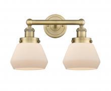  616-2W-BB-G171 - Fulton - 2 Light - 16 inch - Brushed Brass - Bath Vanity Light