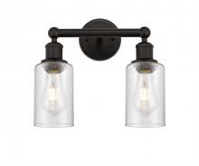  616-2W-OB-G804 - Clymer - 2 Light - 13 inch - Oil Rubbed Bronze - Bath Vanity Light