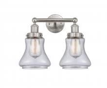  616-2W-SN-G194 - Bellmont - 2 Light - 15 inch - Brushed Satin Nickel - Bath Vanity Light