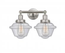  616-2W-SN-G534 - Oxford - 2 Light - 16 inch - Brushed Satin Nickel - Bath Vanity Light