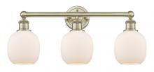  616-3W-AB-G101 - Belfast - 3 Light - 24 inch - Antique Brass - Bath Vanity Light