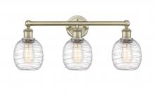  616-3W-AB-G1013 - Belfast - 3 Light - 24 inch - Antique Brass - Bath Vanity Light