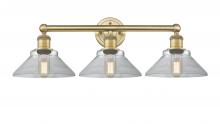  616-3W-BB-G132 - Orwell - 3 Light - 26 inch - Brushed Brass - Bath Vanity Light