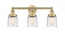  616-3W-BB-G513 - Bell - 3 Light - 23 inch - Brushed Brass - Bath Vanity Light