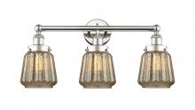  616-3W-PN-G146 - Chatham - 3 Light - 25 inch - Polished Nickel - Bath Vanity Light