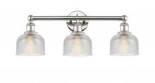  616-3W-PN-G412 - Dayton - 3 Light - 24 inch - Polished Nickel - Bath Vanity Light