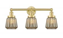  616-3W-SG-G146 - Chatham - 3 Light - 25 inch - Satin Gold - Bath Vanity Light