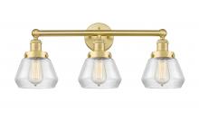  616-3W-SG-G172 - Fulton - 3 Light - 25 inch - Satin Gold - Bath Vanity Light