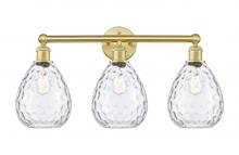  616-3W-SG-G372 - Waverly - 3 Light - 26 inch - Satin Gold - Bath Vanity Light